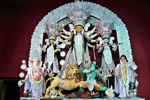 माँ दुर्गा पंडाल